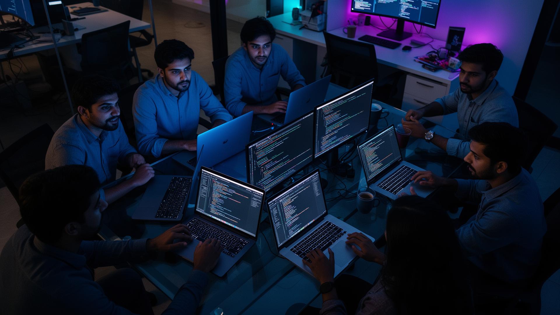 Tecxar team at the Ahmedabad studio